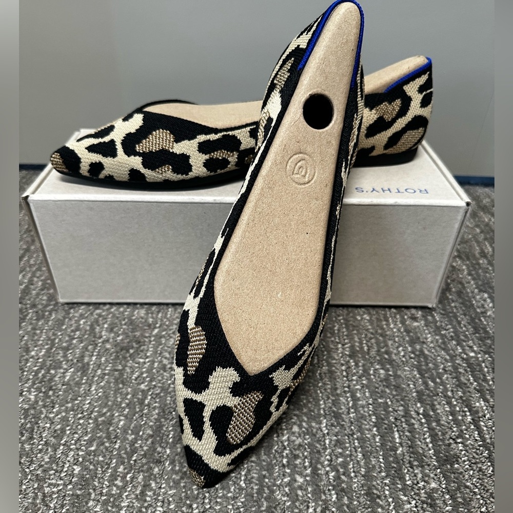 Rothy’s The Point - Desert Cat, size 10